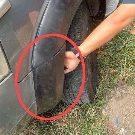Over Fender Ford Everest 2009-2011 Bagian Bemper Depan Satuan