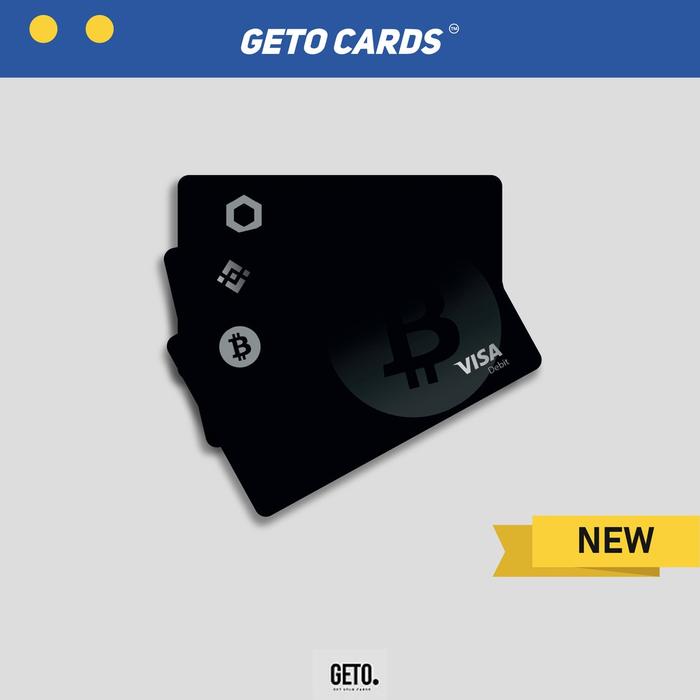 Stiker Sticker Skin Kartu Atm Binance Edition | GETOCARD GETO CARDS