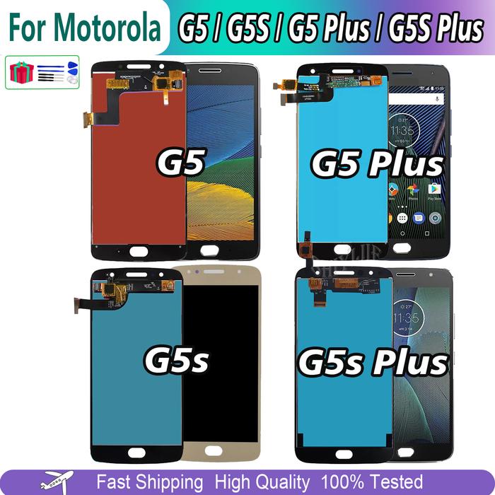 Display SUPER AMOLED For Motorola MOTO G5 G5 Plus G5S Plus XT1670