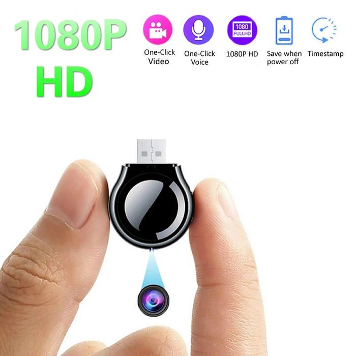 Mini USB Camera HD 1080P U Disk Camcorder Loop Recording Small Cam