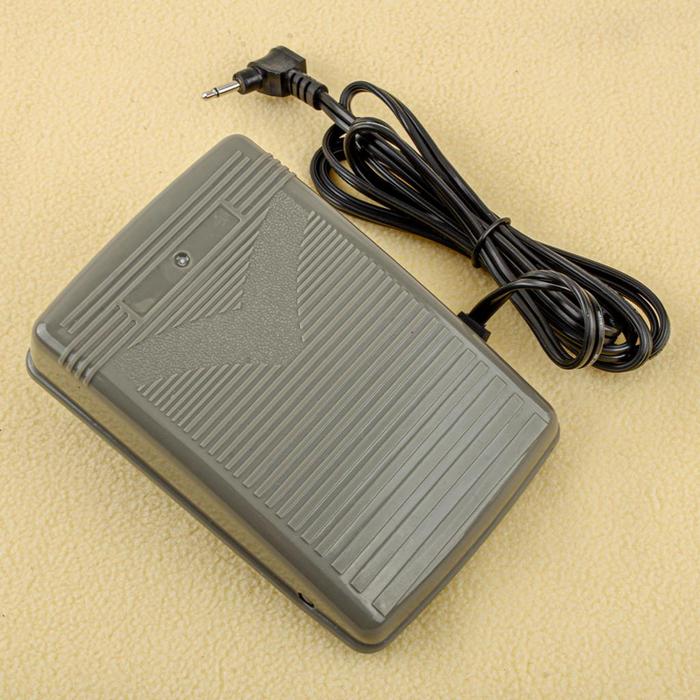 Grey Plastic Foot Control Pedal Fit For Elna Janome Kenmore Necchi