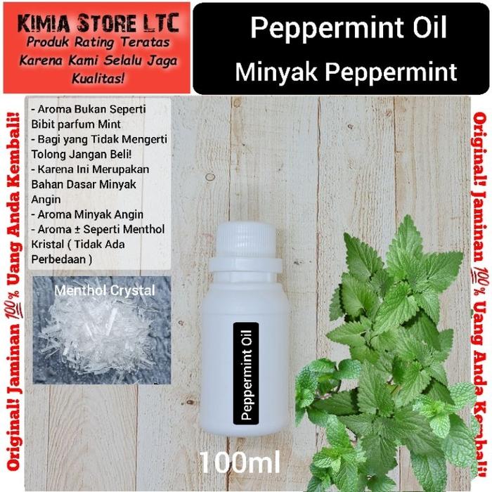 Peppermint Oil 100ML / Peppermint Essential Oil / Minyak Peppermint