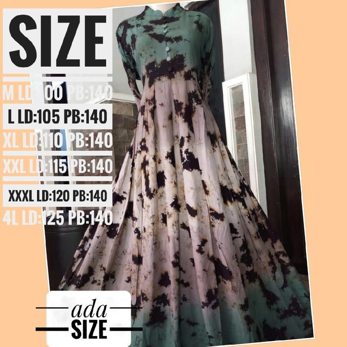 Gamis TWILL Candimekar Gradasi Perca