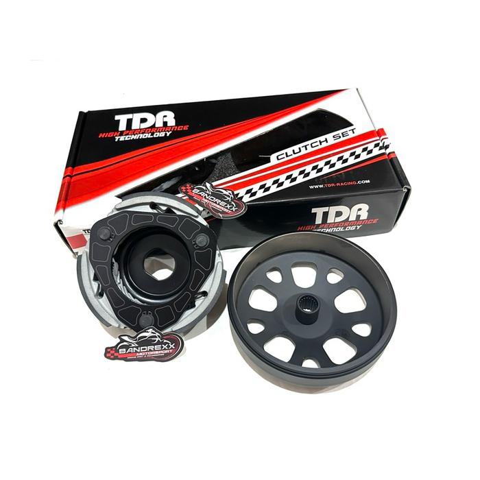 Paket Kampas Ganda TDR+Mangkok Ganda TDR For Yamaha Nmax-All New Nmax -Aerox 155-Lexi-Aerox Connecte