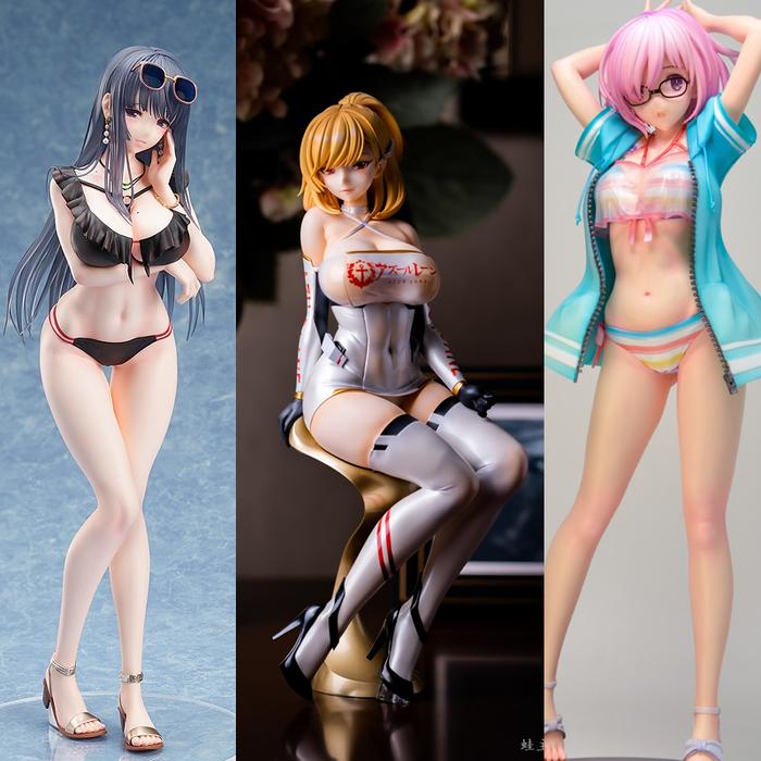 1/4 Sexy Girl Genuine Figures Makaizou Painted Figure Private