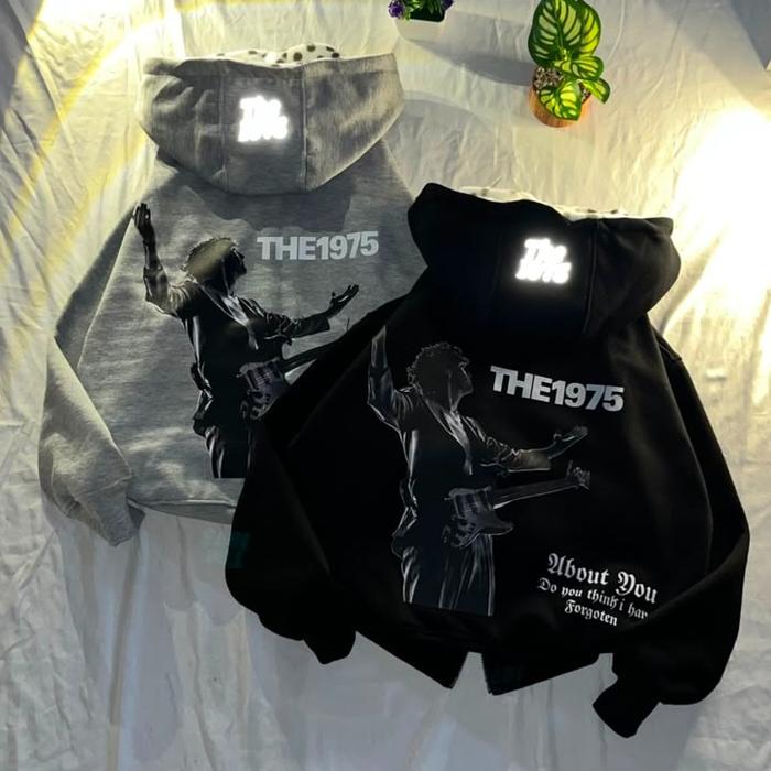 ABOUT YOU V4 X ADI.CO HOODIE DOUBLE ZIPPER KUPLUK SHERPA