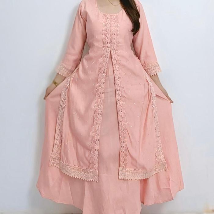 Dres wanita asli india modern