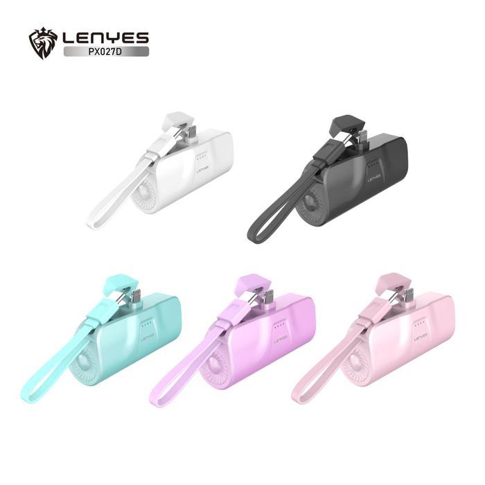 LENYES Powerbank 5000mAh Mini Powerbank Portable Fast Charging