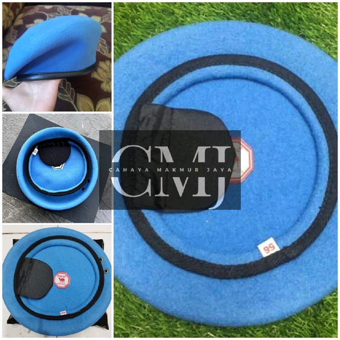 Baret provos polri biru muda-Baret provos polri