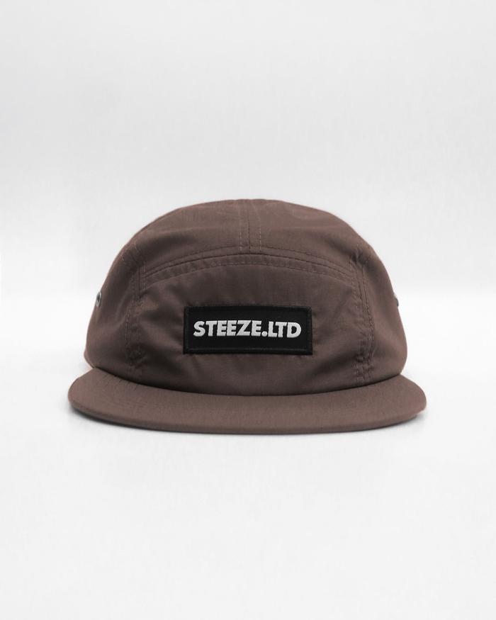 STEEZE.LTD - NYLON 5 PANEL CAP CAMEL