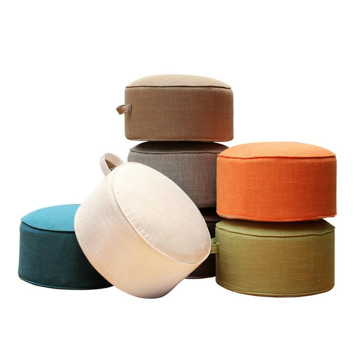 New design round high-strength sponge cushion tatami cushion