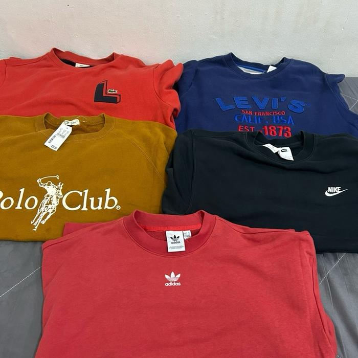 Crewneck thrift branded (Nik3/Adid4s/Fil4/Pol0/MLB/Dll)