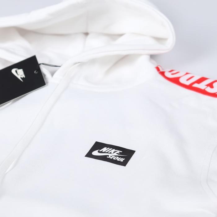 Hoodie Pullover Nike Seoul Taped| Jumper Running | Jaket Nike Original Terlaris