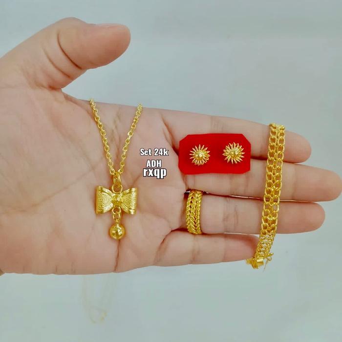 Set Replika emas asli emas London