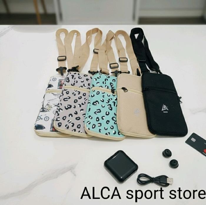 tas selempang Hp+touchscreen wanita dan pria