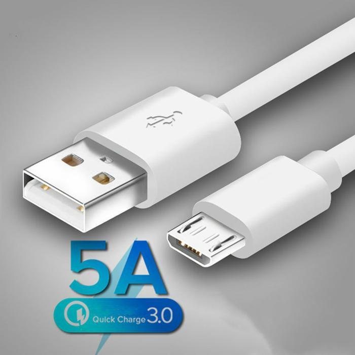 Cable Micro USB Gaming Cable 1m Long Usb Cable Kablo For Samsung A6 A7 J2 J3 J7 2018 J5 Prime 2017 J