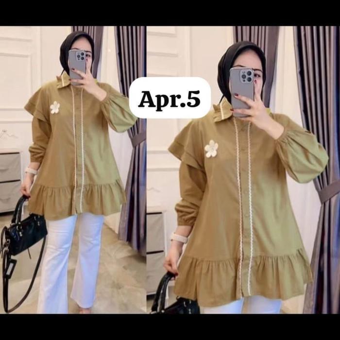 LD110-115 PJ70 TUNIK SAFIRA TREDY/TUNIK JUMBO