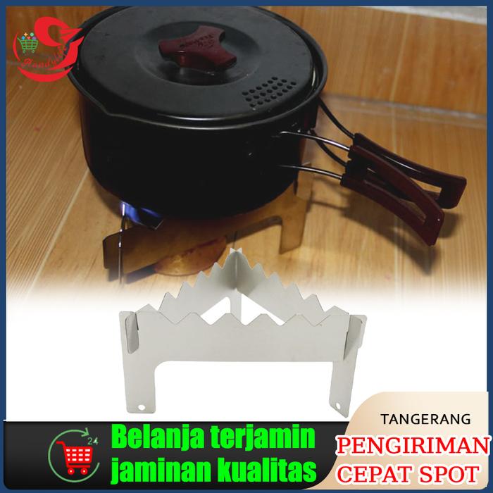Bracket Kompor Alkohol Peralatan Masak Alat Outdoor Peralatan Masak