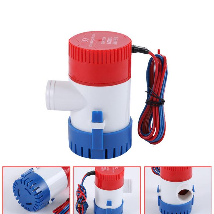 DC 12V 750GPH 1100GPH Mini Boat Bilge Pump Bilge Pump Submerse Kayak Rule Water Electric 1100 GPH Vo