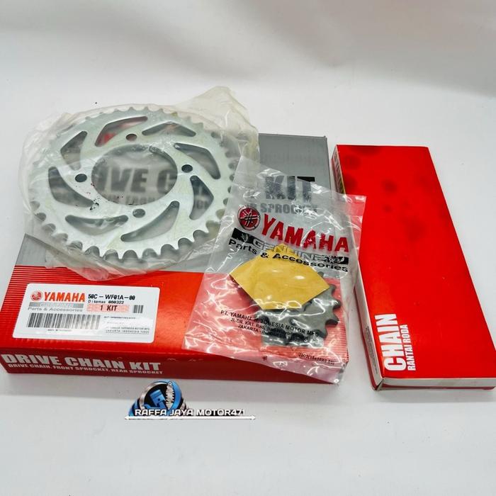 Gear Gir Set Komplit Jupiter MX New Jupiter MX 135 Kopling & non kopling 50C