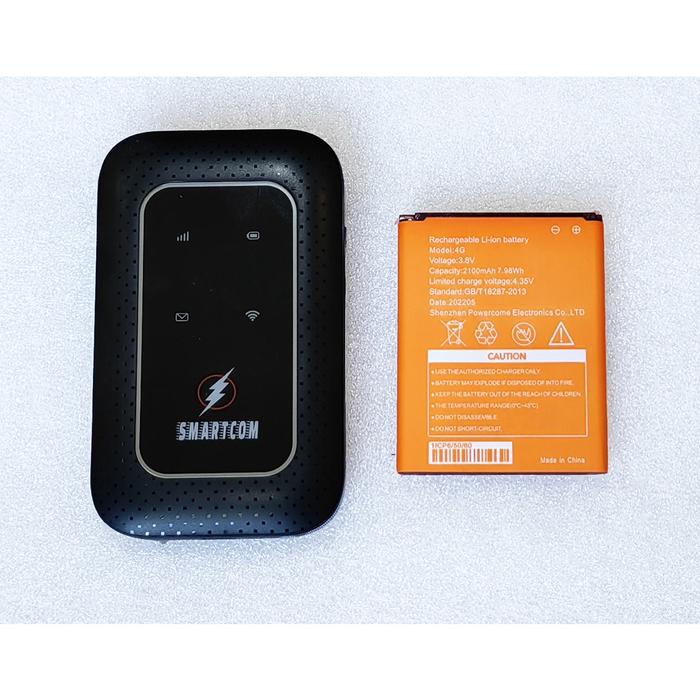 SMARTCOM ~ Modem Wifi Hotspot 4G SM-E5576 Unlock All Operator SME5576