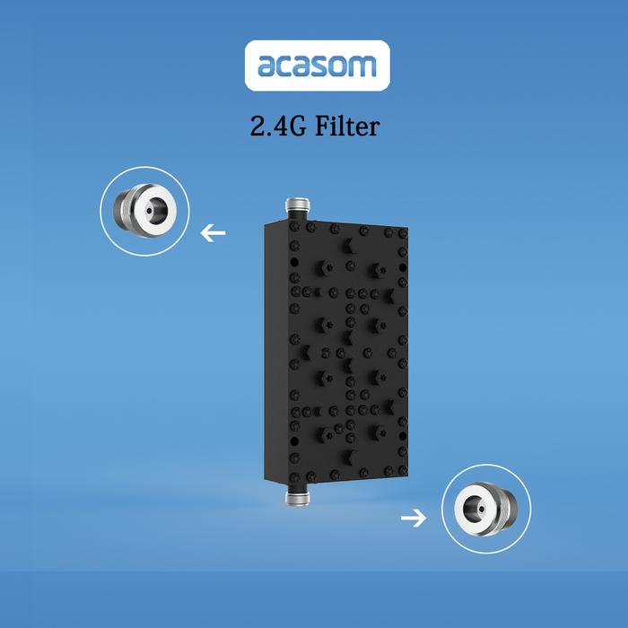 2.4GHz Indoor Bandpass 20MHz Filter Cavity Filter WIFI Network