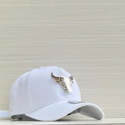 Topi Baseball Banteng Putih Besi Silver