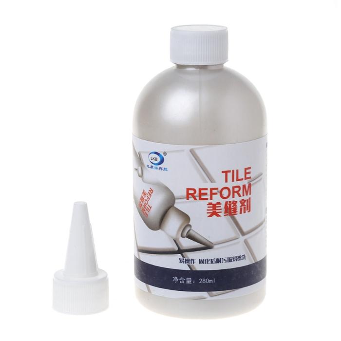 White Tile Gap Beauty Grout Epoxy Sealant Aide Repair Seam Filling