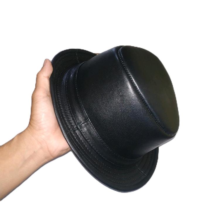 COD Topi Full kulit / topi Tompi / Topi Fedora / Topi Laken / topi zazz Pria / topi coboy / Topi Kul