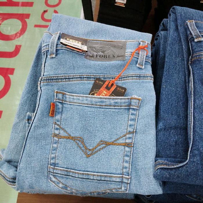 forex celana jeans regular fit celana jeans laki laki by forex original Denim celana jeans  Panjang