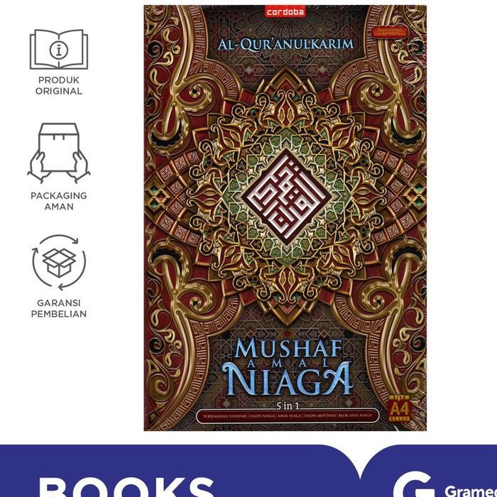 Alquran Cordoba Amal Niaga Tajwid A4 Berkualitas