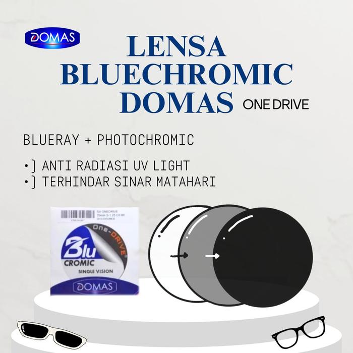 LENSA BLUECHROMIC ONE DRIVE DOMAS MINUS & CYLINDER