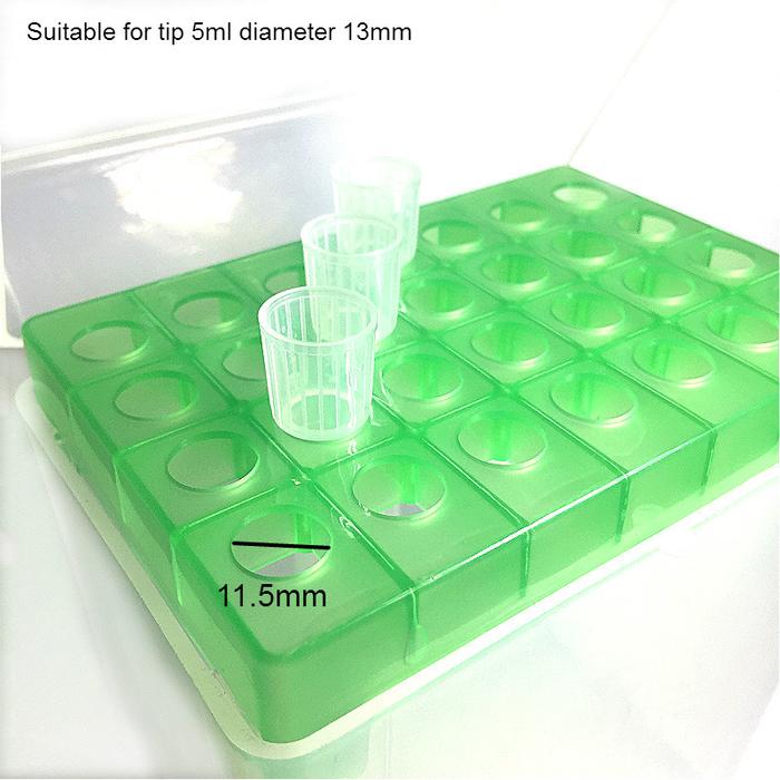 Ujung Pipet Box Plastik untuk Dispenser Tips 5 Ml Kimia Laboratorium