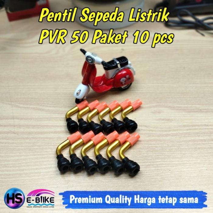 Promo Paket 10 pcs Pentil Tubeless Sepeda Listrik