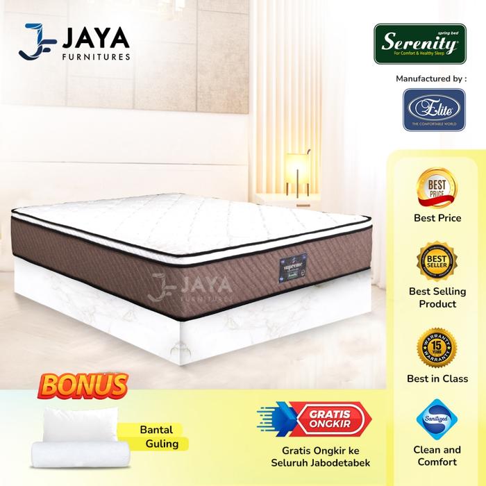 Elite Serenity Supreme Springbed Matras 3D Knitted