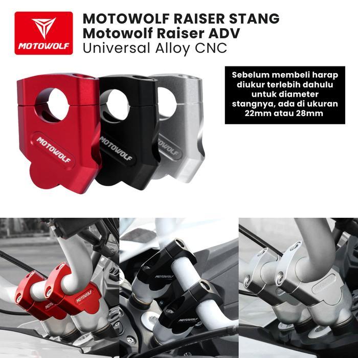 Discount Raiser Motowolf Raiser Stang Motowolf Raiser Adv Universal Alloy Cnc Motorcycle