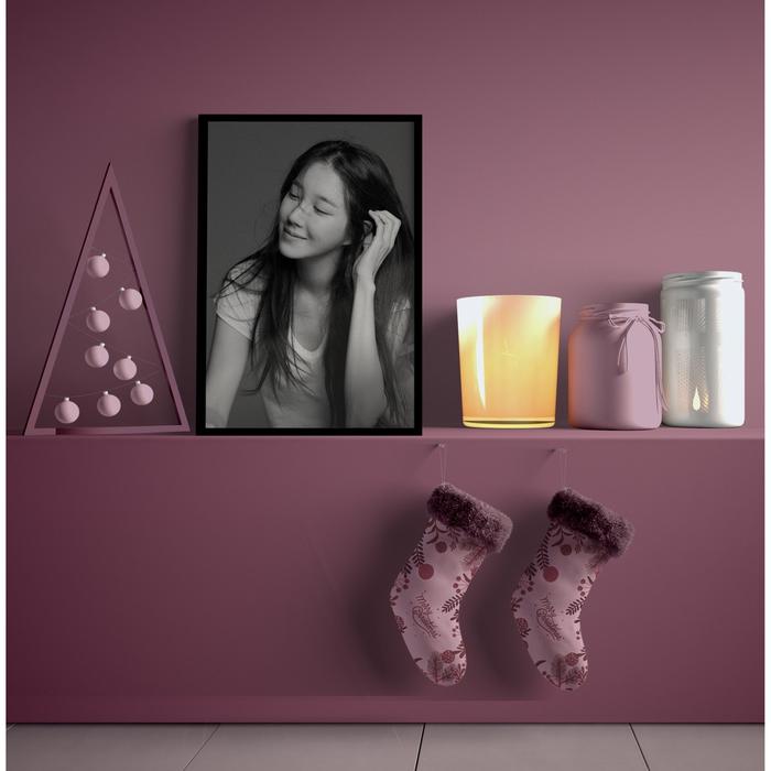 TERLARIS 3 PCS Cetak Foto + Bingkai Frameless MDF 20x25 READY