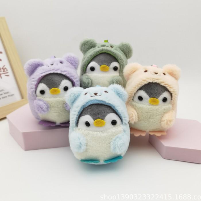 TOKKADO Pingu Keychain Gantungan Kunci Karakter Boneka Penguin Lucu