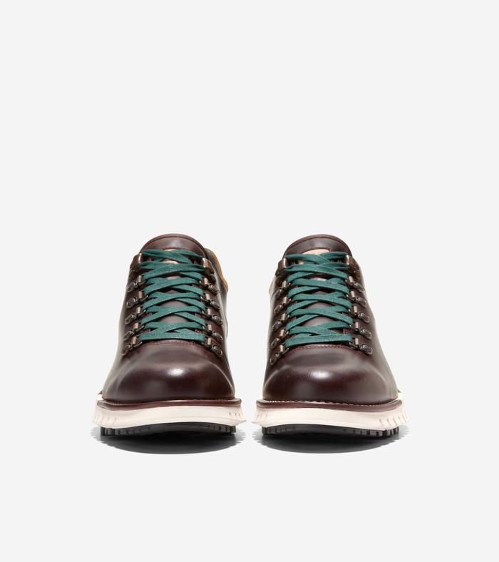 sale Cole Haan Men Zerogrand Remastered Low Hiking Boot Wp - Sepatu Pria (Dark Brown)