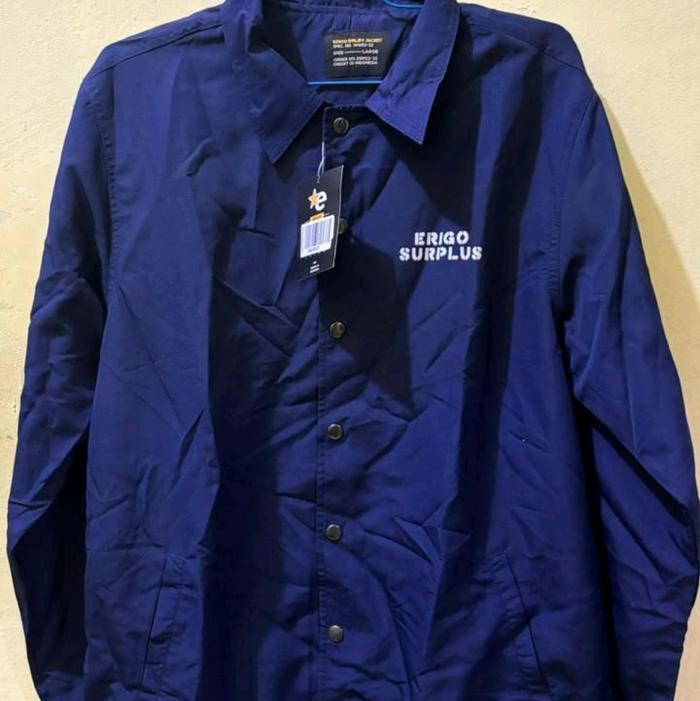 jaket parasut erigo bahan ripstop milky matalik parasut tipis