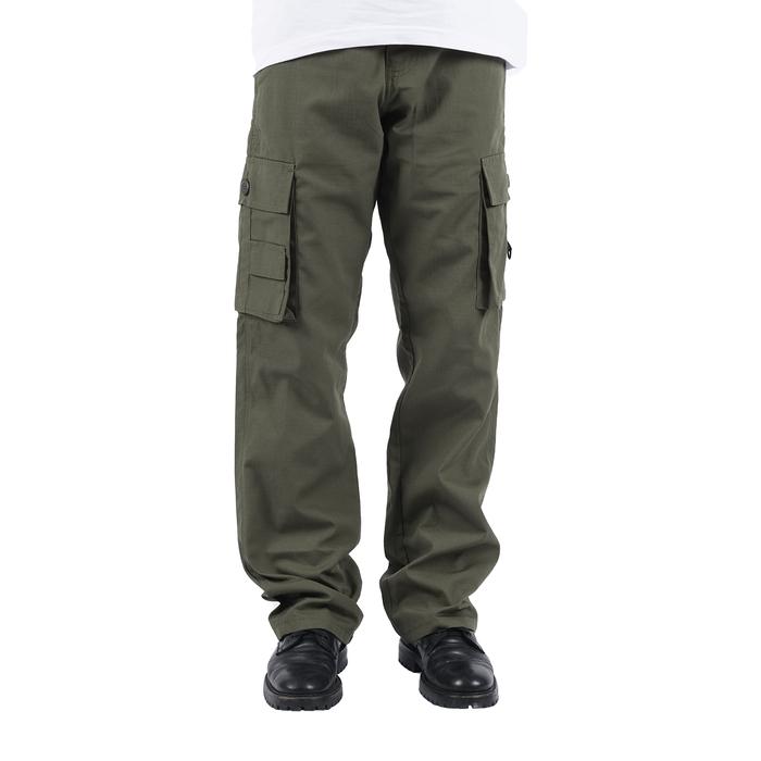 Gozeal | Cargo Pants - Rumble Olive | Celana Cargo Panjang Casual | Pria Wanita Unisex