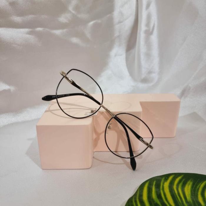 KACAMATA TERBARU FRAME CAT EYE MODEL UNIK 6657