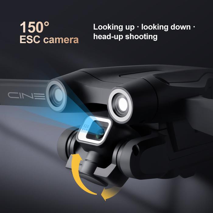 Z908 Drone profesional kamera ganda 4K HD, Drone penerbangan