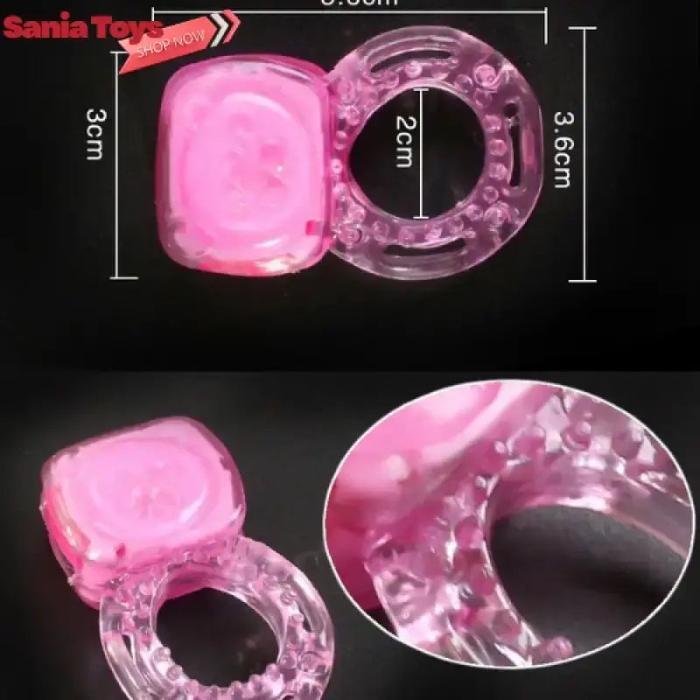 TERLARIS Vibrat Ring Berfrekuensi Getar Cincin Silikon Pria Bertekstur Tersedia Berbagai Pilihan