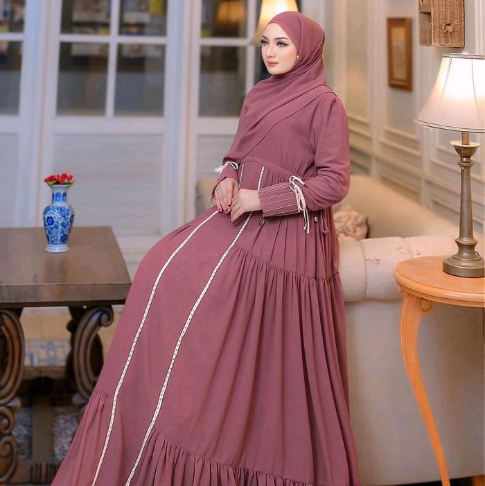JAMILA SERIES DRESS POLOSAN BY YODIZEIN SYARI