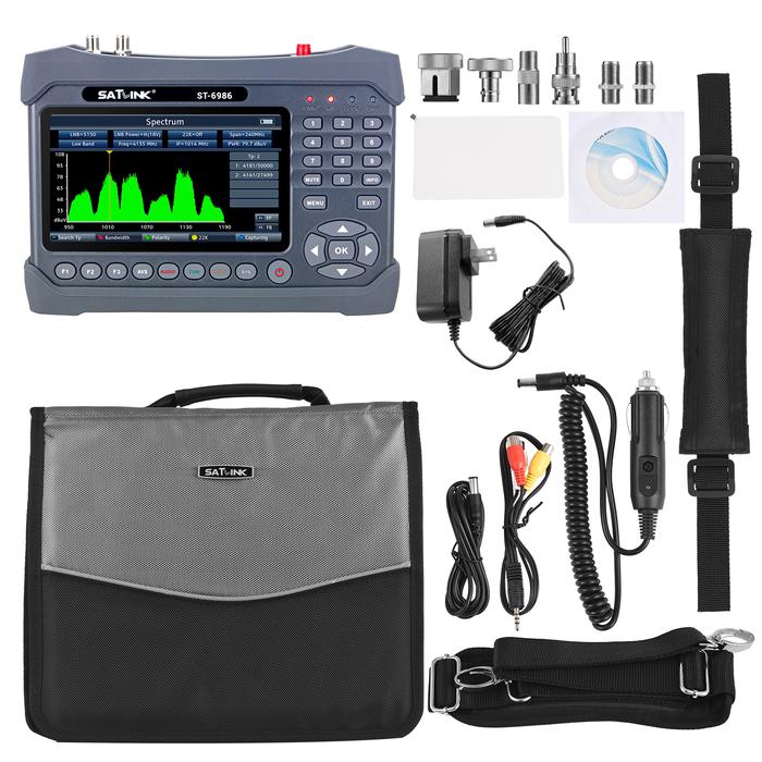 ST-6986 DVB-S/S2/T/T2/C Satellite Finder Combo Satellite TV Signal