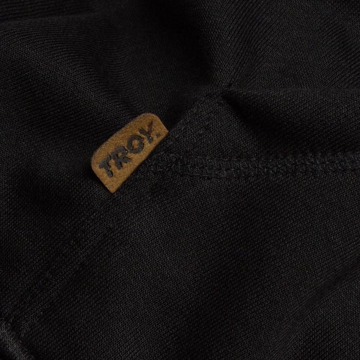 Troy Company Sweater Pullover Hoodie Black Lutande - Jaket Hoodie Pria Hitam Kh 248 Pasti Diskon