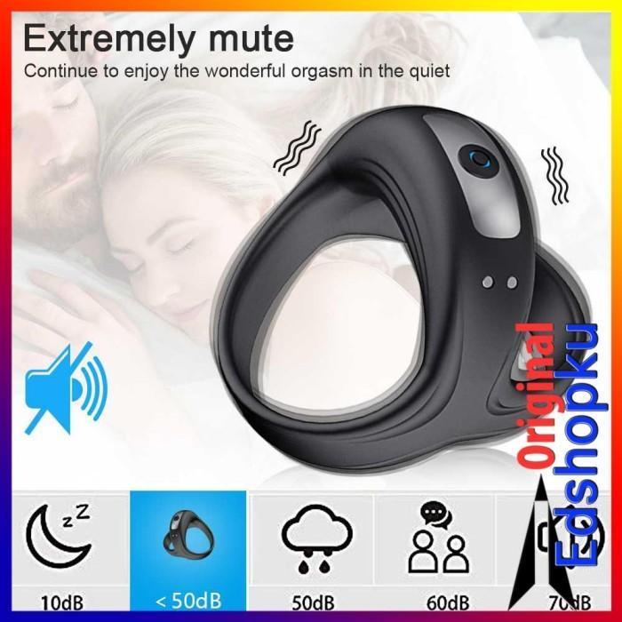 Top Quality Cincin Getar Kelamin Pria Tahan Lama Kuat Cock Ring Charge Good Product