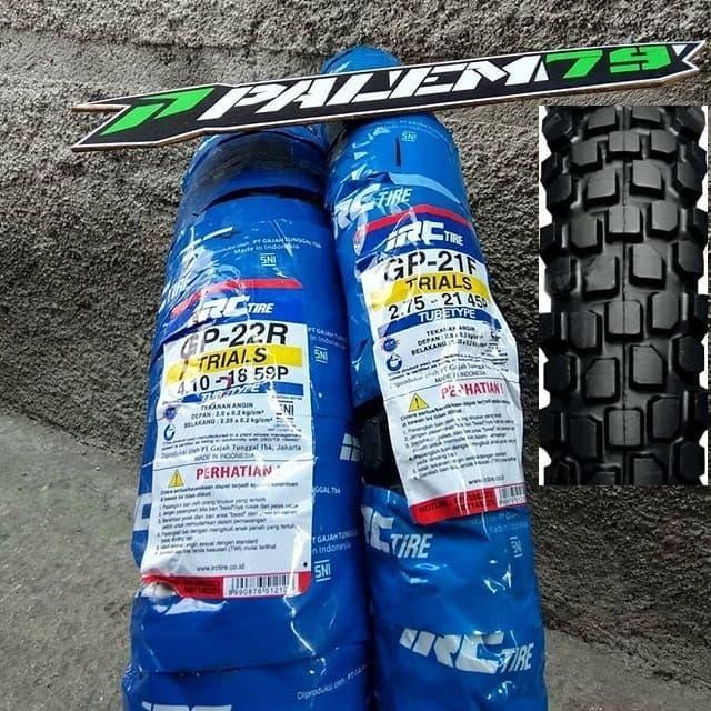 Ban Standar Ori Klx L Bf Crf 150 Depan Belakang Irc Gp 21 275 & 18 410 Pasti Promo