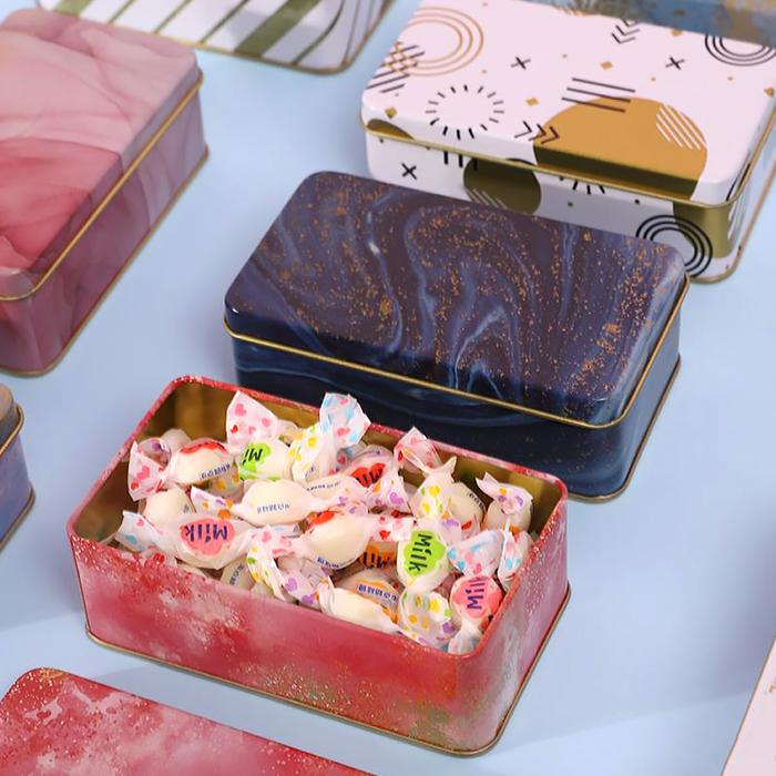 Mini Candy Box with Lid Portable Empty Storage Box Wedding Candy Box